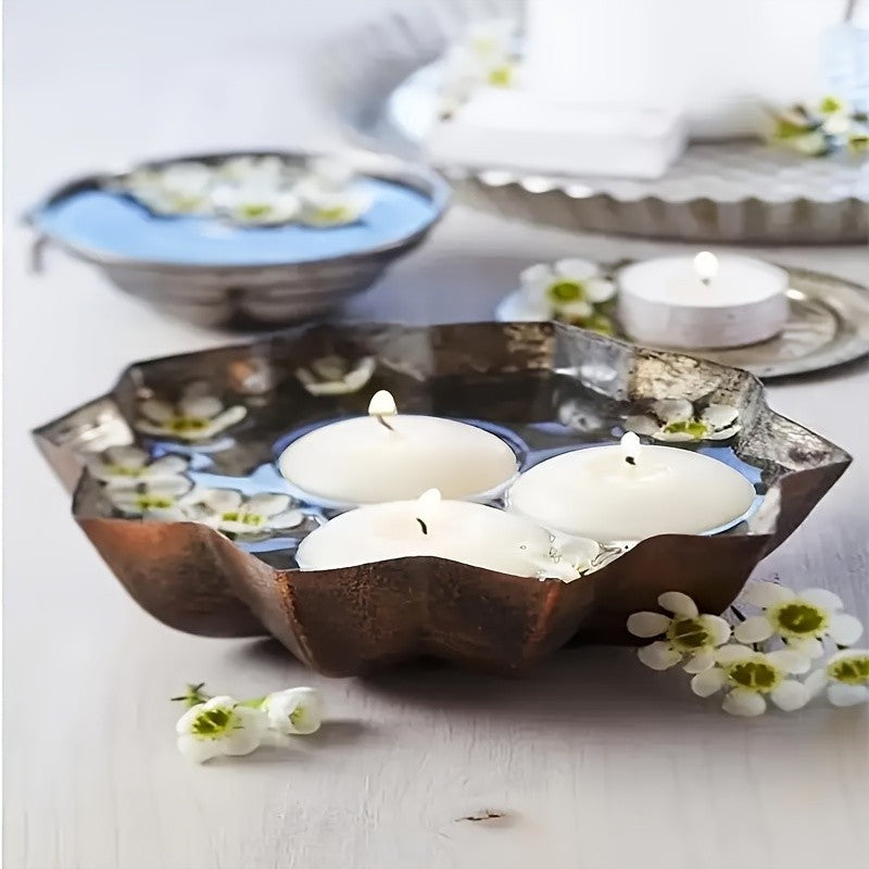 42pcs 1.5-Inch High-Quality Floating Candles - White, Portable Small Candle Set, Candles for Weddings & Hotels, Ideal for Ambience Decoration, Pool Parties, Christmas, Halloween, Easter, Thanksgiving, Day Of The Dead And Other Occasions