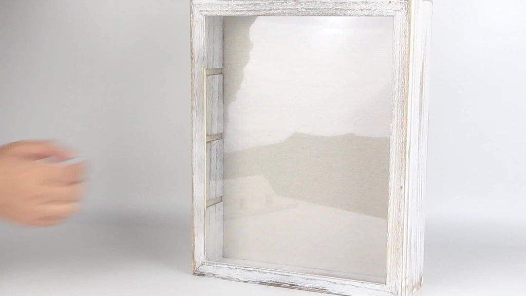 11X14/12X16 Shadow Box Frame with Linen Back - Large Rustic Memory Display Case for Flowers, Pictures, Championship Rings, Medals, Coins, Pins Collection And More, Including 4 Removable Shelves