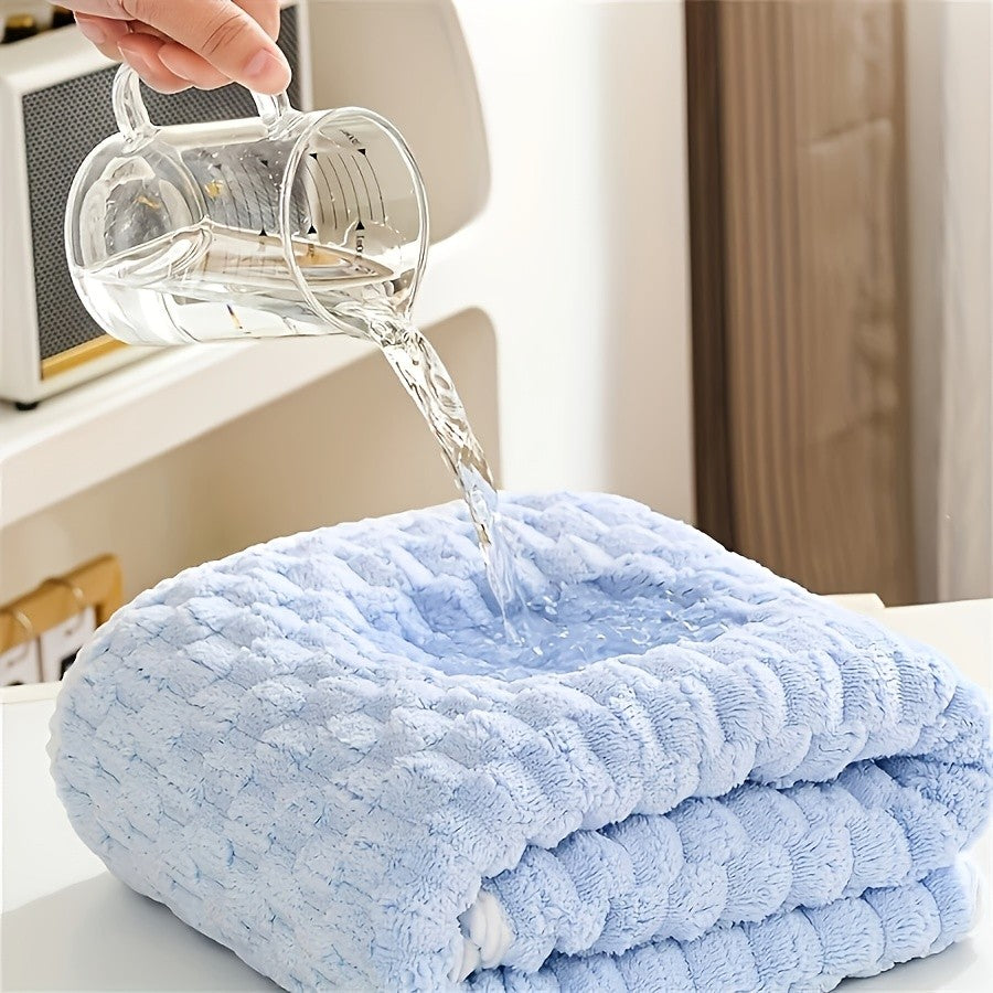 Pack Of 4/8 Waffled Super Soft Bath Towels - Super Absorbent Quick-Drying Microfiber Towels for Adults, 4 Bath Towels/2 Bath Towels, 2 Hand Towels & 4 Washcloths. Perfect for Spa, Fitness, Travel, Daily Home & Gym Use, Great Gift Choice