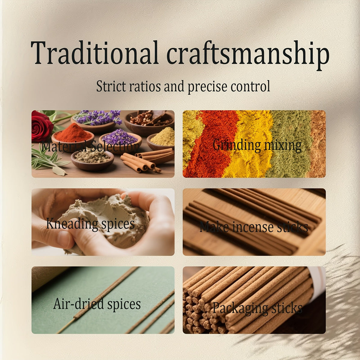 4 Sets Of 200 Aroma Sticks - Including Jasmine, Rose, Patchouli, And Sacred Wood Scents - Suitable For Purification, Yoga Meditation, And High-concentration, Long-lasting Fragrance; A Great Gift For Friends And Family.