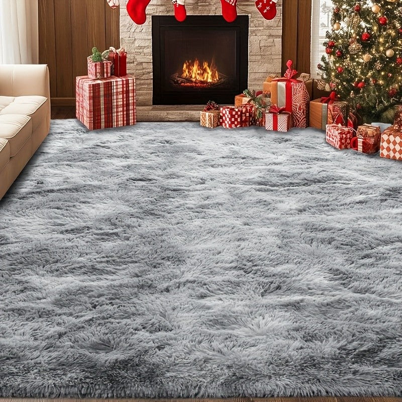 1pc Of Super Soft And Thickened Fluffy Living Room Rug, Soft Plush Rug, Bedroom Interior Rug, Fluffy Faux Fur Rug, For Living Room 8*10ft/96*120inch