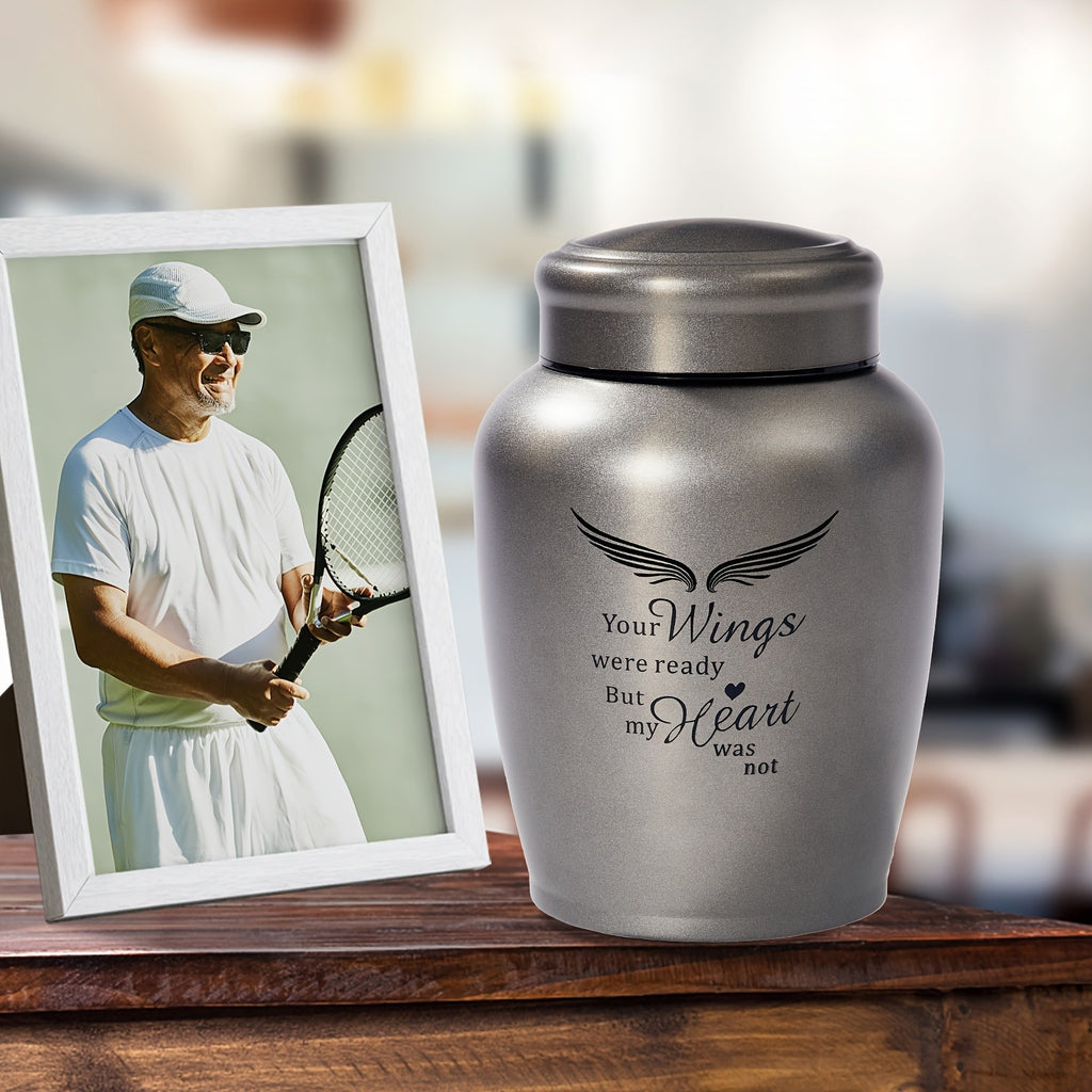 8.5" Large Urns For Human Ashes Adult Male Female, Cremation Urn Human Ashes For Men Women, Burial Urns For Cremated Remains, Holds Up To 180 LBS