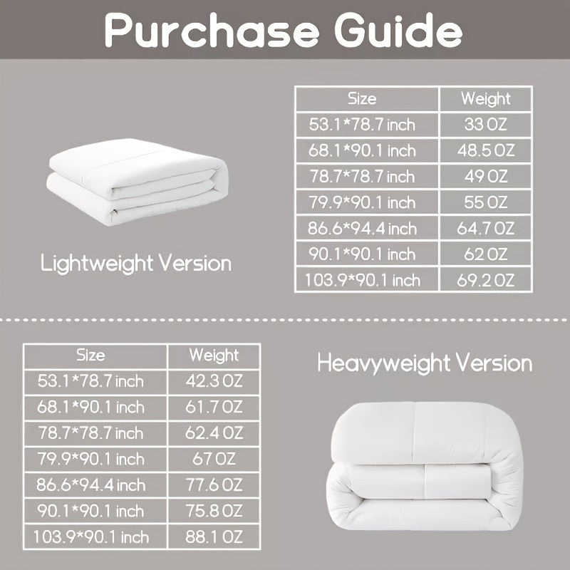 Double-Sided Comforter Set with Pillowcases, Soft Breathable Thin Quilt Bedding in Twin, Full/Queen and King Sizes for Bedroom and Camping