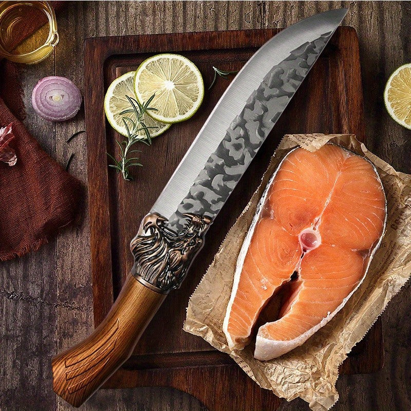 3/6/7pcs Professional Kitchen Chef Knife Set, Knife, Hotel Gift Visit, Outdoor Camping Car Knife Set, Chef Knife Utility Knifeing Knife Slicing Knife Fish Knife Butcher Knife Kitchen Scissors Boning Duck Fish Scissors
