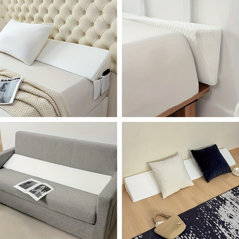 Bed Wedge Pillow - Bed Gap Filler Mattress Wedge Headboard Pillow Close The Gap 0-7" Between Your Headboard And Mattress Or Wall for Sleeping Backrest Pillow