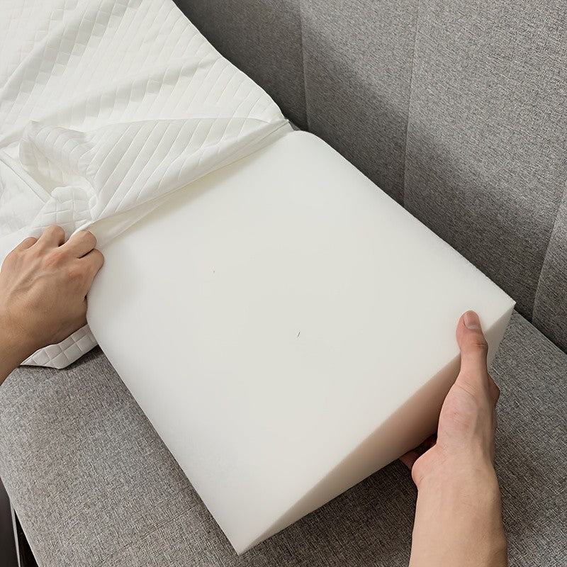 Bed Wedge Pillow - Bed Gap Filler Mattress Wedge Headboard Pillow Close The Gap 0-7" Between Your Headboard And Mattress Or Wall for Sleeping Backrest Pillow