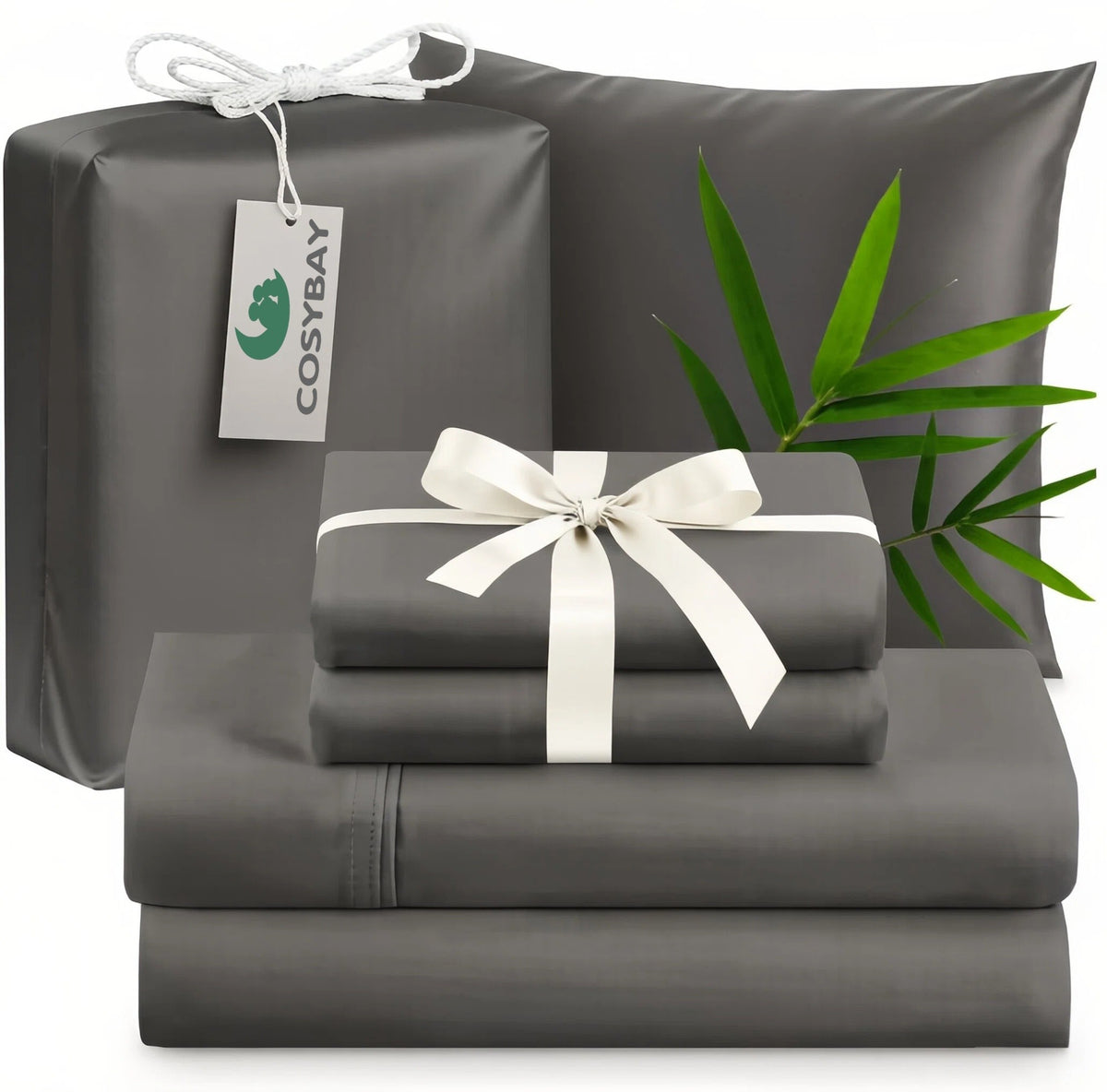 Cosybay 7 Piece Luxurious Comforter Set Queen/King/Full Size, Bed In A Bag Bedding Includes 1 Comforter, 1 Bed Sheet, 1 Fitted Sheet, 2 Pillowcases, 2 Pillow Shams, Soft Complete Bedding for Home Hotel, Perfect for Halloween Holiday, Birthday