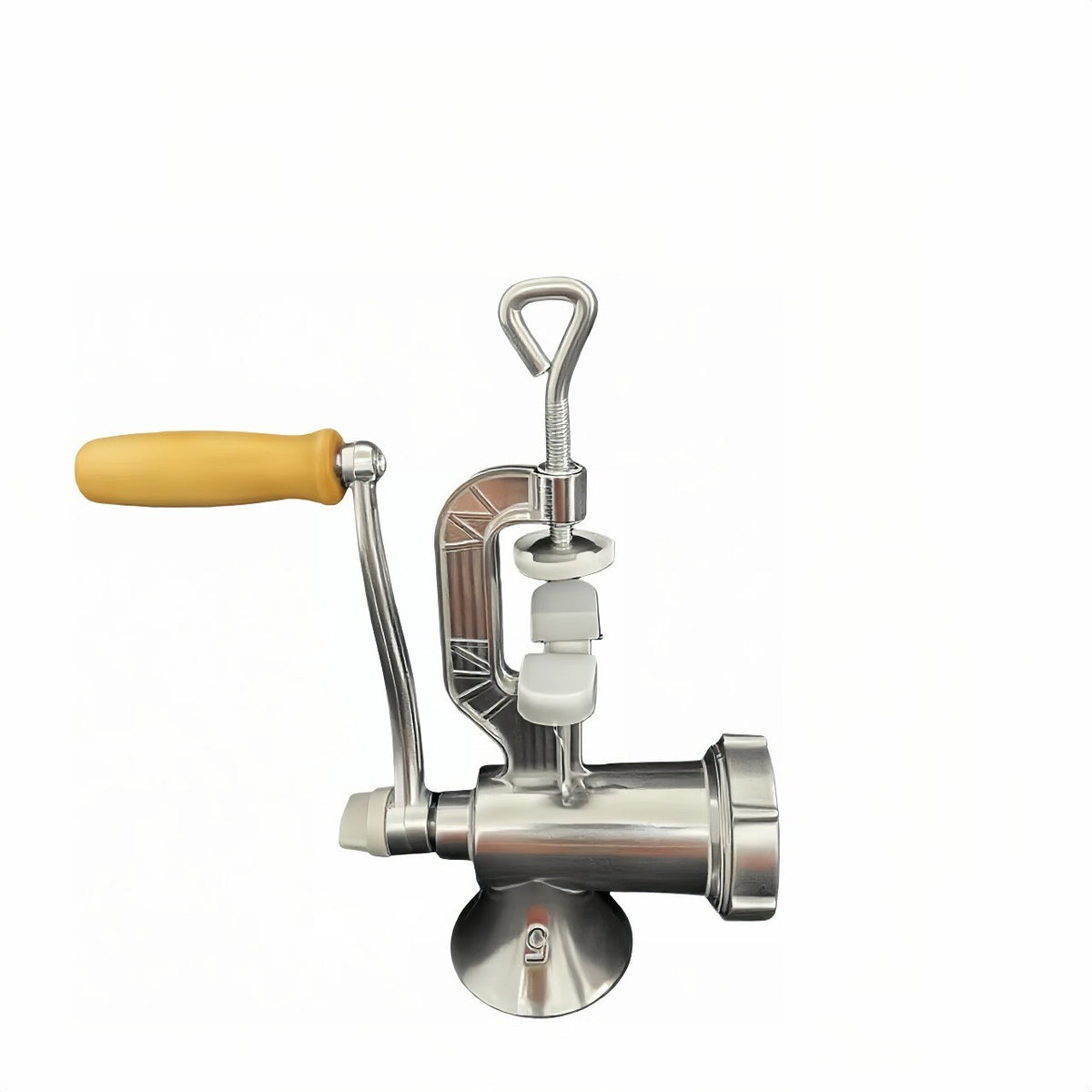 2026 Upgraded Manual Meat Grinder with Table Clamp- Heavy-Duty Stainless Steel Hand-Cranked Food Processor, No Electricity Required, for Grinding Meat, Vegetables, and Spices