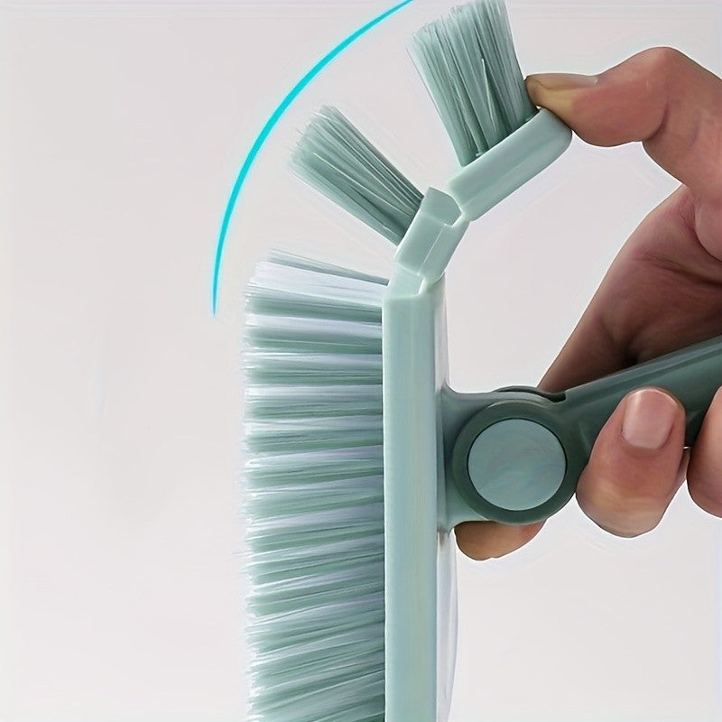 1pc Floor Scrub Brush Shower Scrubber Cleaning Bath Tub And TileScrubber Brush Long Handle Detachable Stiff Bristles For CleaningShower Bathroom Kitchen Balcony Wall 37.4" Length