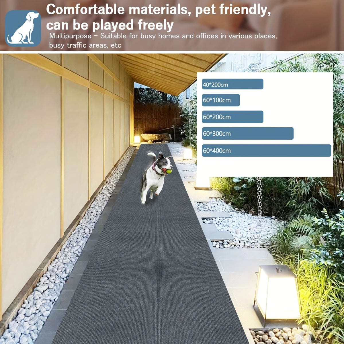 Area Rugs, Hallway Runners, and Non-slip Carpet Runners. Suitable for Bedside Rugs, Kitchens, Bedrooms, Living Rooms, Dining Rooms, Entrances, and Hallways. Ideal for Hardwood Floors. 4mm Thick Christmas Home Decoration Mats, Self-adhesive Non-slip