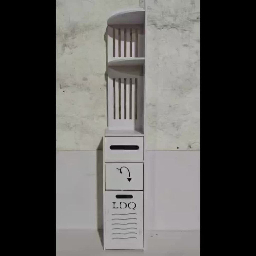 [Ideal Holiday Gift] This Large-Capacity, Multi-Functional Corner Bathroom Vanity Is Easy To Assemble, Saves Space, And Provides Ample Storage For Toiletries. Suitable For Bathrooms, Kitchens, And Bedrooms. It Makes A Wonderful Home Decoration And An Idea