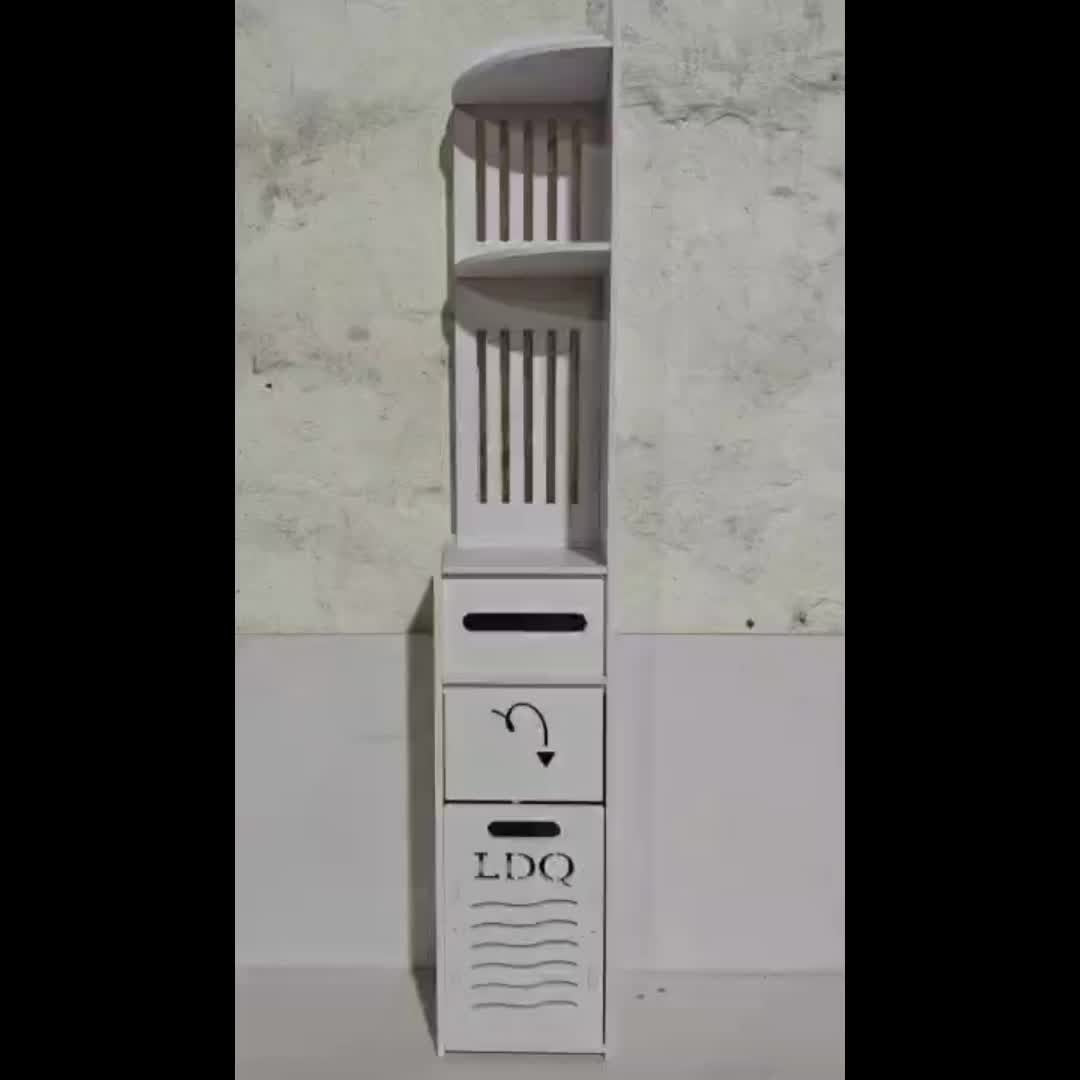 [Ideal Holiday Gift] This Large-Capacity, Multi-Functional Corner Bathroom Vanity Is Easy To Assemble, Saves Space, And Provides Ample Storage For Toiletries. Suitable For Bathrooms, Kitchens, And Bedrooms. It Makes A Wonderful Home Decoration And An Idea
