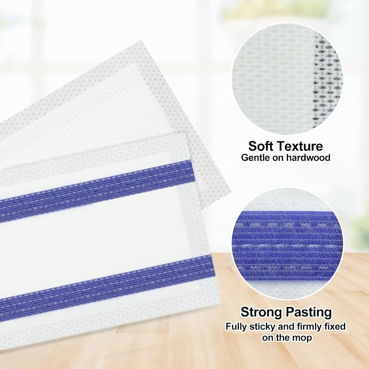 120/80/60/30 Count Disposable Swiffers Wet Jet Mop Pads, Multi-Surface Wetjet Hardwood Floor Cleaner Spray Mop Pads Refills, Thickness & Absorbent (No Mop)