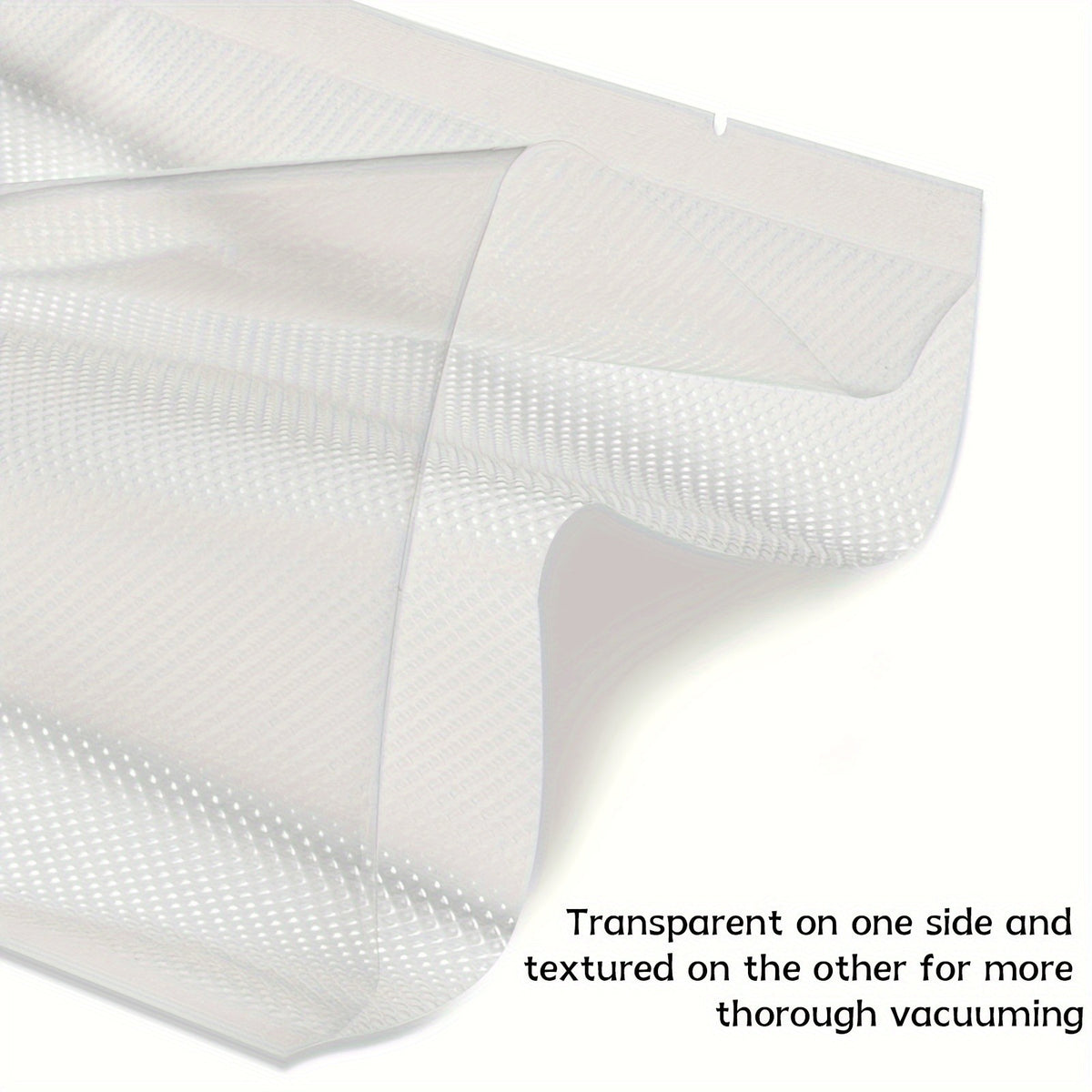 100 Food Storage Bags, Micro Perforated Bag Containers For Fruits, Meat, Seafood, Refrigerator Containers, Food Containers, Packaging Bags, Vacuum