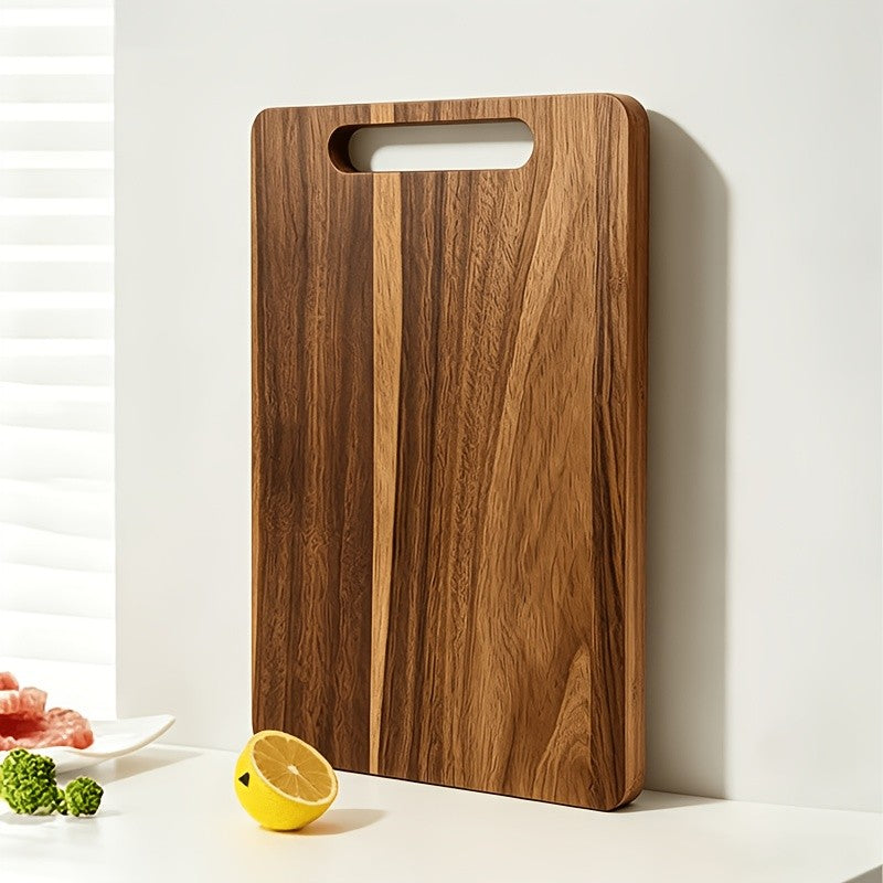 Bamboo Cutting Board - Double-sided Cutting Board, Vertical Kitchen Cutting Board, Kitchen Small Tool, 1/3pcs Set With Juice Trough, Suitable For Cutting Meat, Vegetables, Bread And Wooden Cutting Board