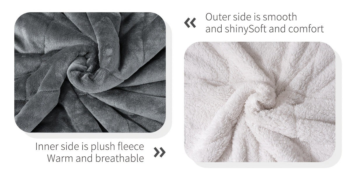 Sheep Blanket Single Bed Size Extra Thick Plush Flannel Blanket for Sofa and Bed, Microfiber Lightweight Reversible Soft Cozy Warm Luxury Bed Blanket