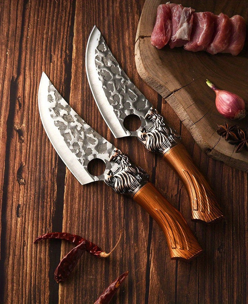 3/6/7pcs Professional Kitchen Chef Knife Set, Knife, Hotel Gift Visit, Outdoor Camping Car Knife Set, Chef Knife Utility Knifeing Knife Slicing Knife Fish Knife Butcher Knife Kitchen Scissors Boning Duck Fish Scissors
