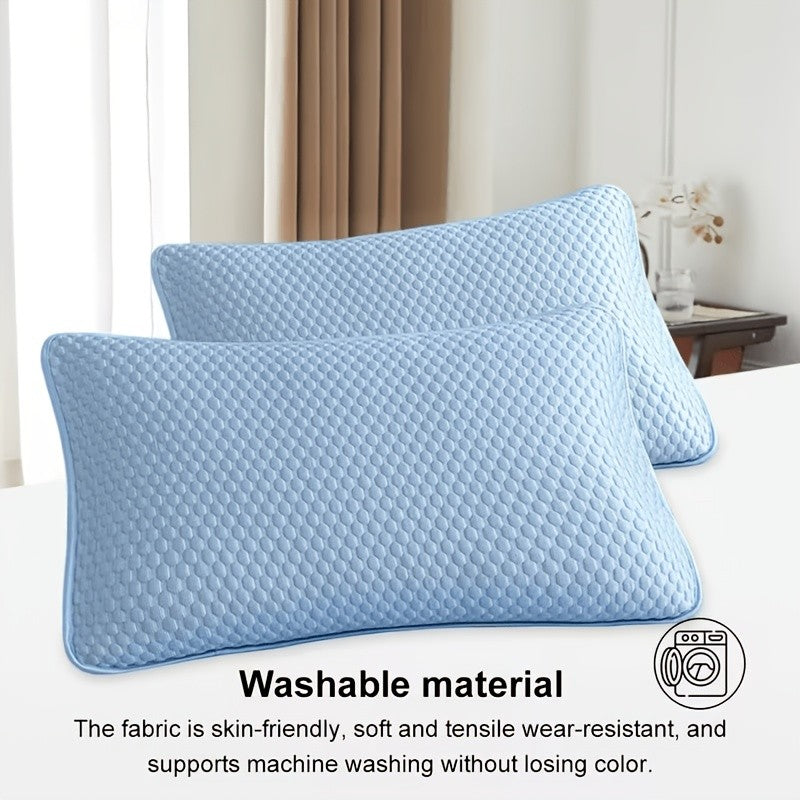 Two New Three-Dimensional Ice Bean Pillowcases Without Cores, Cool Air Conditioning Bedroom Pillowcases in Summer, Machine Washable