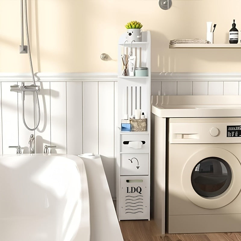 [Ideal Holiday Gift] This Large-Capacity, Multi-Functional Corner Bathroom Vanity Is Easy To Assemble, Saves Space, And Provides Ample Storage For Toiletries. Suitable For Bathrooms, Kitchens, And Bedrooms. It Makes A Wonderful Home Decoration And An Idea