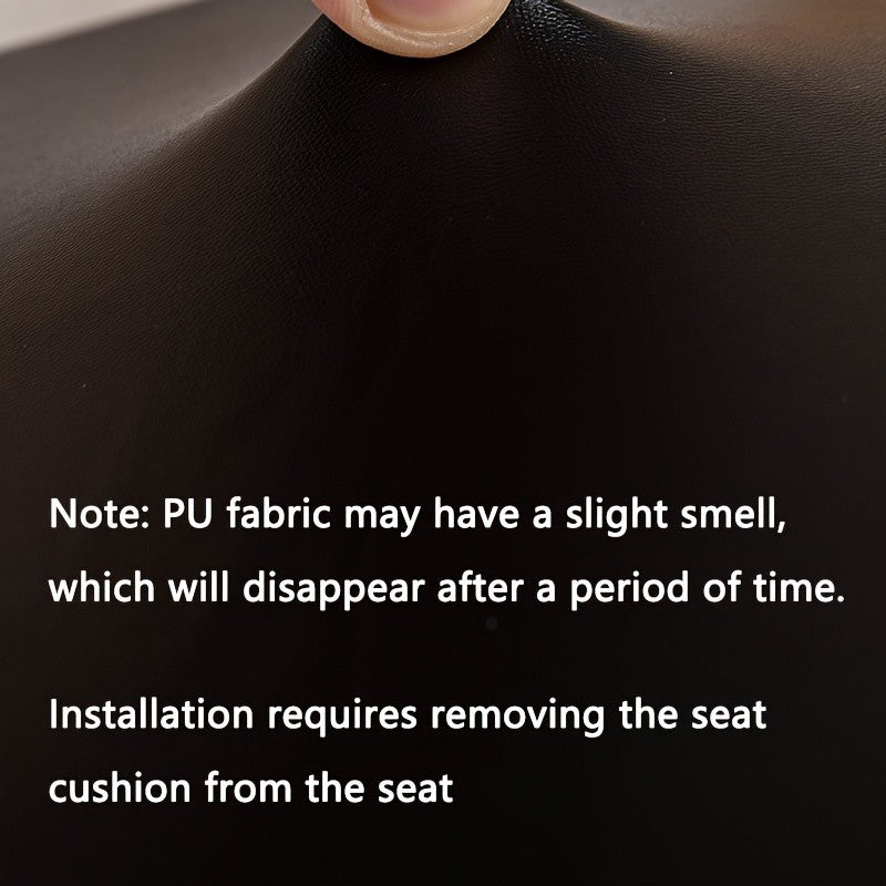 PU Faux Leather Dining Seat Covers, Stretch Removable Chair Cushion Slipcovers in 4 or 6 Piece Sets and 13 Colors for Kitchen and Dining Room Refresh
