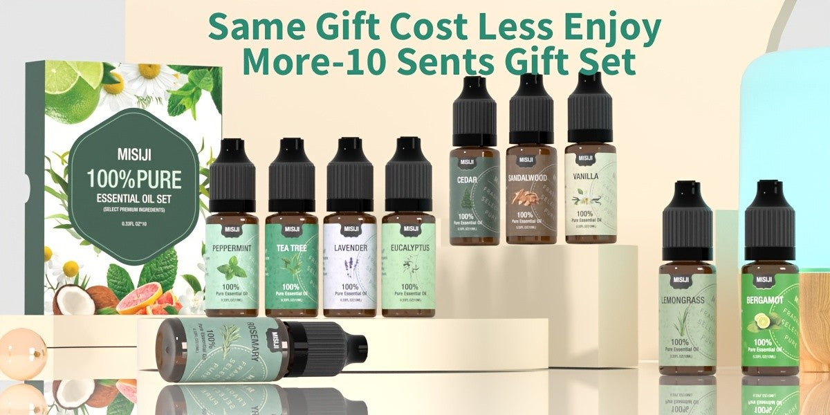 6/10/20pcs Essential Oils Set-Essential Oils for Diffuser for Home, Air Freshening Diffuser Oils Scents For, Laundry, Candle, Humidifiers 6/10/20 × 0.34oz. Ideal Valentines Day Gift for Women, Friends, Lover