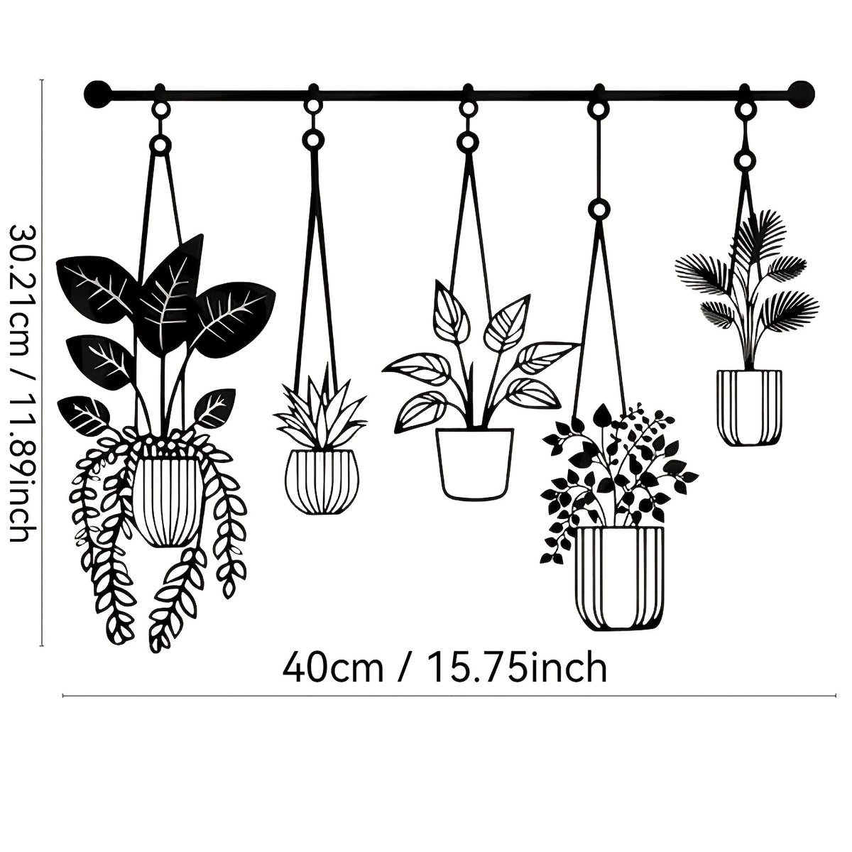 Metal Flowers Wall Arts - Rustic Farmhouse Decor Black Minimalist Flower Wall Decors for Living Room Bathroom Bedroom Dining Room - Housewarming Gifts