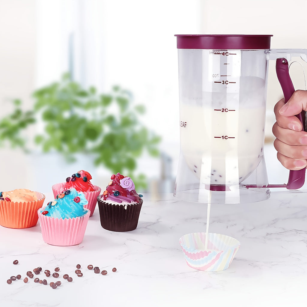 1pc Precision Pour Zero Error! Pancake Batter Dispenser, Suitable for All Baking Categories, Dedicated Pancake Batter Machine, Household Small Batter Machine, Pancake Batter Dispenser/Halloween/Christmas/Christmas Gift/Halloween Dinner Party