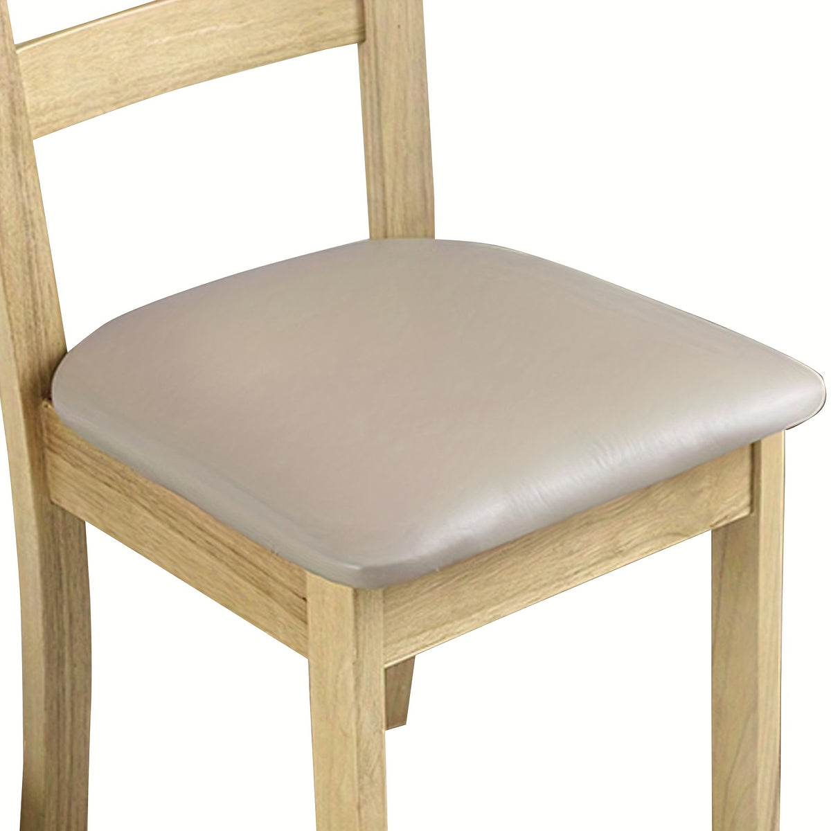 4/6pcs 100% Waterproof PU Fabric Dining Chair Slipcovers, Removable Upholstered Chair Cushion Cover for Dining Room, Hotel, Kitchen, And Home Decor, Fits A Variety Of Seat Styles, Halloween Home Decorations, Black Seat Cushion