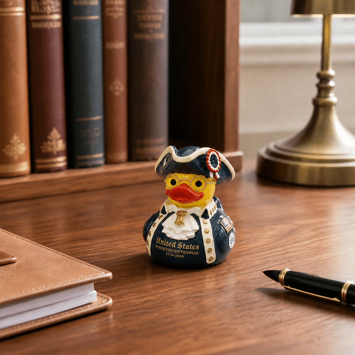 A 250th Anniversary Commemorative Edition Liberty Eagle Duck - 1776-2026 Memorial Collectible Resin Sculpture, Suitable for Placement in Multiple Scenes, Fully Loaded with Historical Commemorative Attributes, a Unique Cultural Symbol, an Exclusive