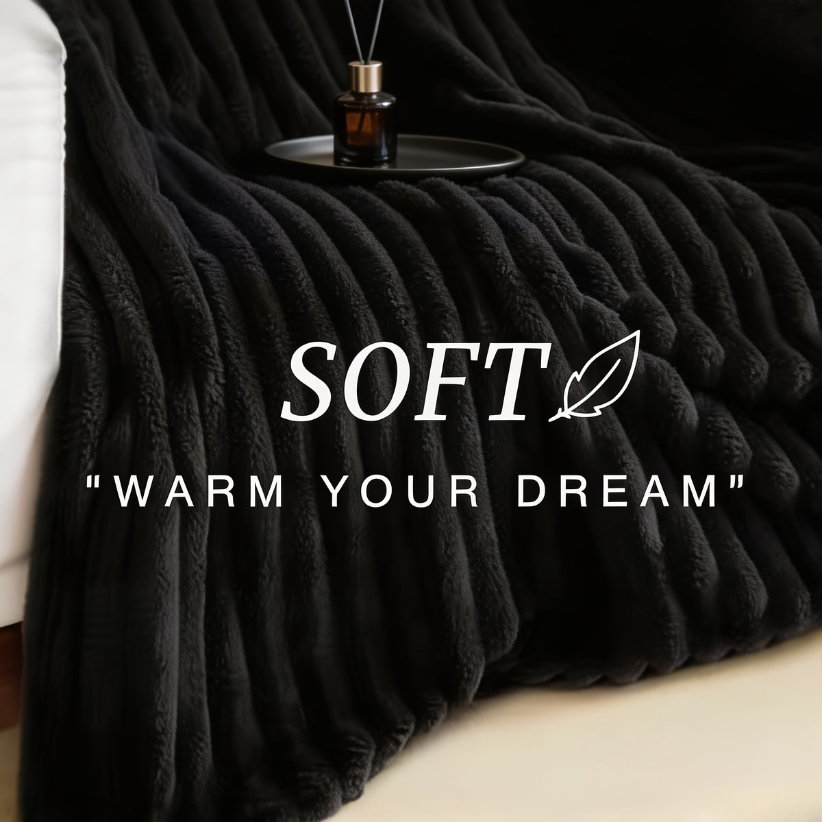 1pc of High-quality Milk Striped Blanket, Throw Blanket, Soft, Warm, and Cozy, Suitable for Sofas, Beds, Offices, Travel, Hiking, Fishing, Etc. Multi-functional and Suitable for All Seasons - Christmas Gift