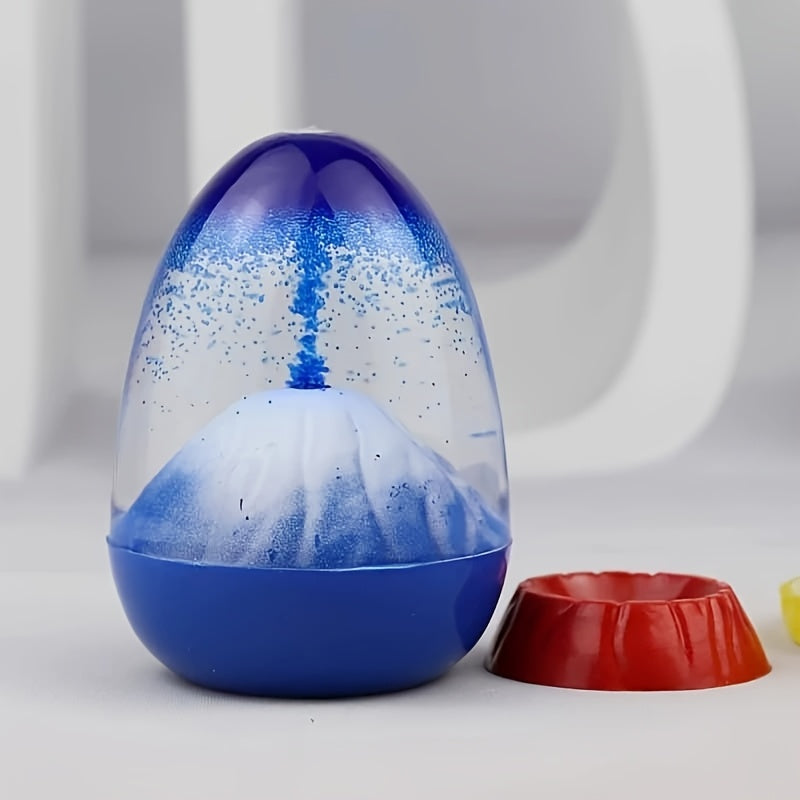 Creative Interactive Eggshell Volcano Ornament - Mini Eruption Sculpture & Stress-Relief Gift for Kids, Anniversary & Birthday | Home & Desk Decor