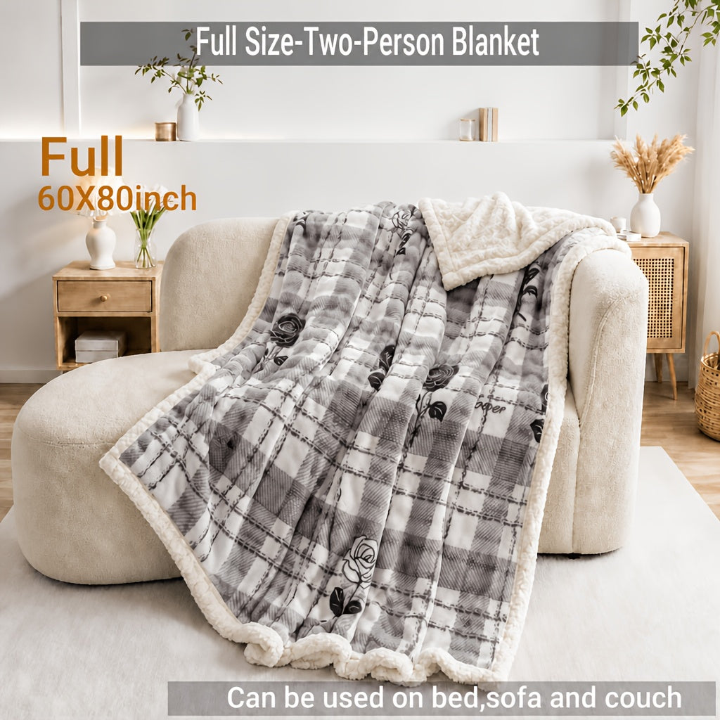 Heavyweight Bed Blanket, High Quality Luxury Fall Blankets, Machine Washable King Size Blanket, Gravity Blanket For Sofa Cover, Blanket For Sofa, Dormitory And Bedroom Cozy Bedding, Fall Room And Bedroom Decor, Halloween Gifts