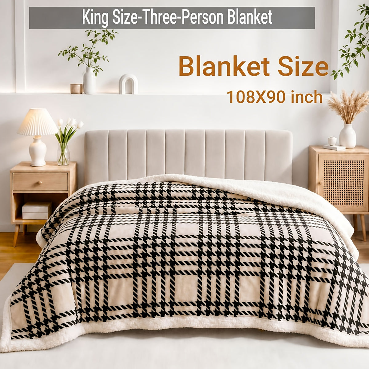 Heavyweight Bed Blanket, High Quality Luxury Fall Blankets, Machine Washable King Size Blanket, Gravity Blanket For Sofa Cover, Blanket For Sofa, Dormitory And Bedroom Cozy Bedding, Fall Room And Bedroom Decor, Halloween Gifts