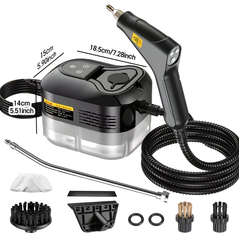 High Pressure Steam Cleaner, Household Steam Cleaner Handheld, Suitable For Kitchen Fume, Sofa, Small Air Conditioning, Washing Machine, 35pcs Accessory Set (without Steam Cleaner)