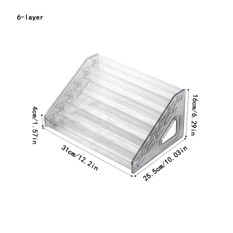 Multi Functional Acrylic Display Stand, Stackable, Multi-layer Design, Suitable For Collectibles - Toy Cars, Badges, Figurines, Cards, Cosmetics, Jewelry, Etc., Halloween And Christmas Gifts