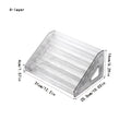Acrylic Collectible Display Stand, Clear Multi-Level Stackable Organizer for Toy Cars, Figurines, Badges, Cards, Cosmetics and Jewelry on Desks and Shelves