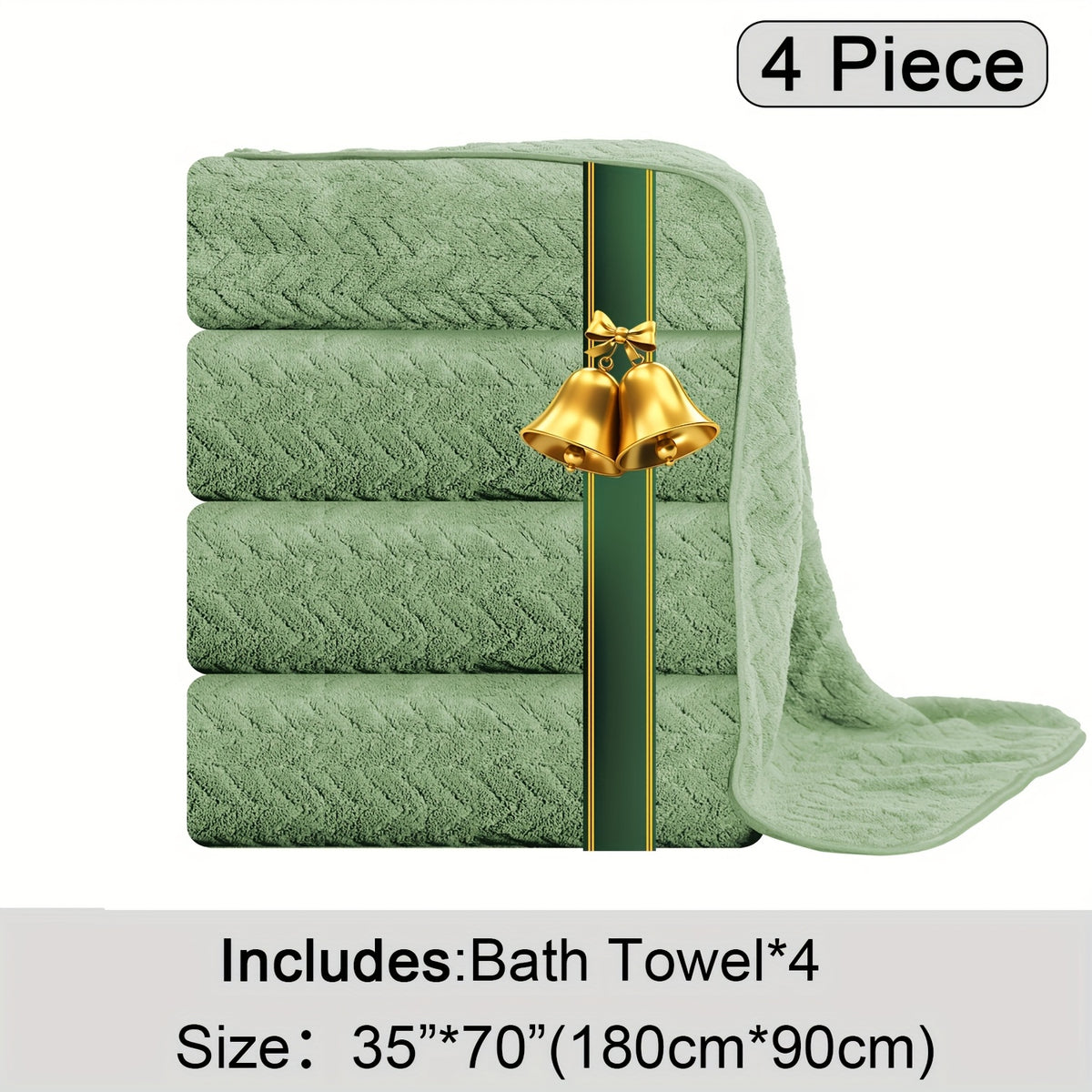 Oversized Bath Towels Set, Extra Large Towel Microfiber Soft XL Bath Sheet Super Absorbent Bathroom Towels Set Quick Dry Plus Size Shower Towels for Family Hotel, Wash Cloths
