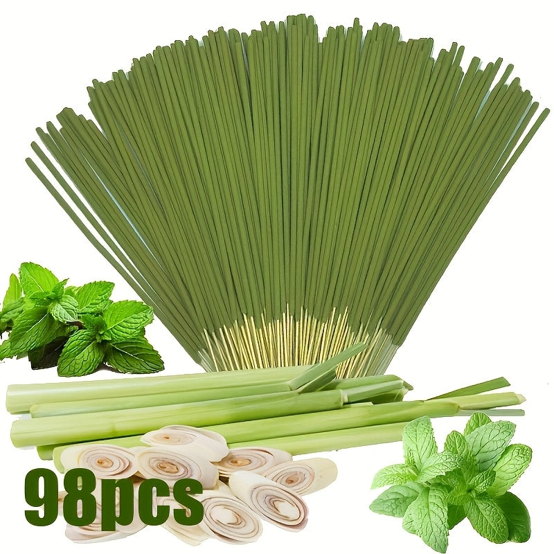 98/99/137/170pcs Wholesale Incense Sticks - Lasts Up to 8.66inch, with Essential Oils, Natural Fragrance for Home, Yoga, Camping, Vacation - Green, Orange, Pink, Purple, Yellow, Etc. - Perfect As Gifts And Decorations, Festive Scent, Home