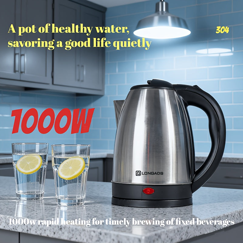 67.63oz Large Capacity Stainless Steel Water Kettle for Family and Gatherings, No Refills Needed. Seamless Design, Safe, Odor-Free, Ideal for Kitchen Use