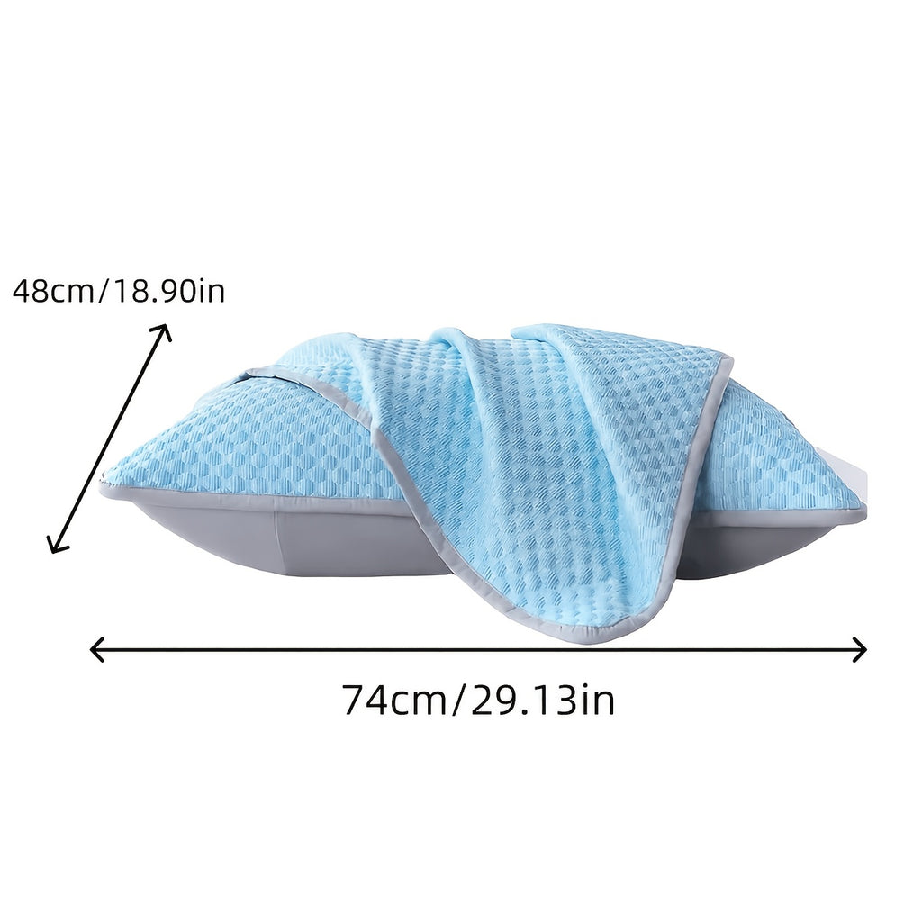 Two New Three-Dimensional Ice Bean Pillowcases Without Cores, Cool Air Conditioning Bedroom Pillowcases in Summer, Machine Washable