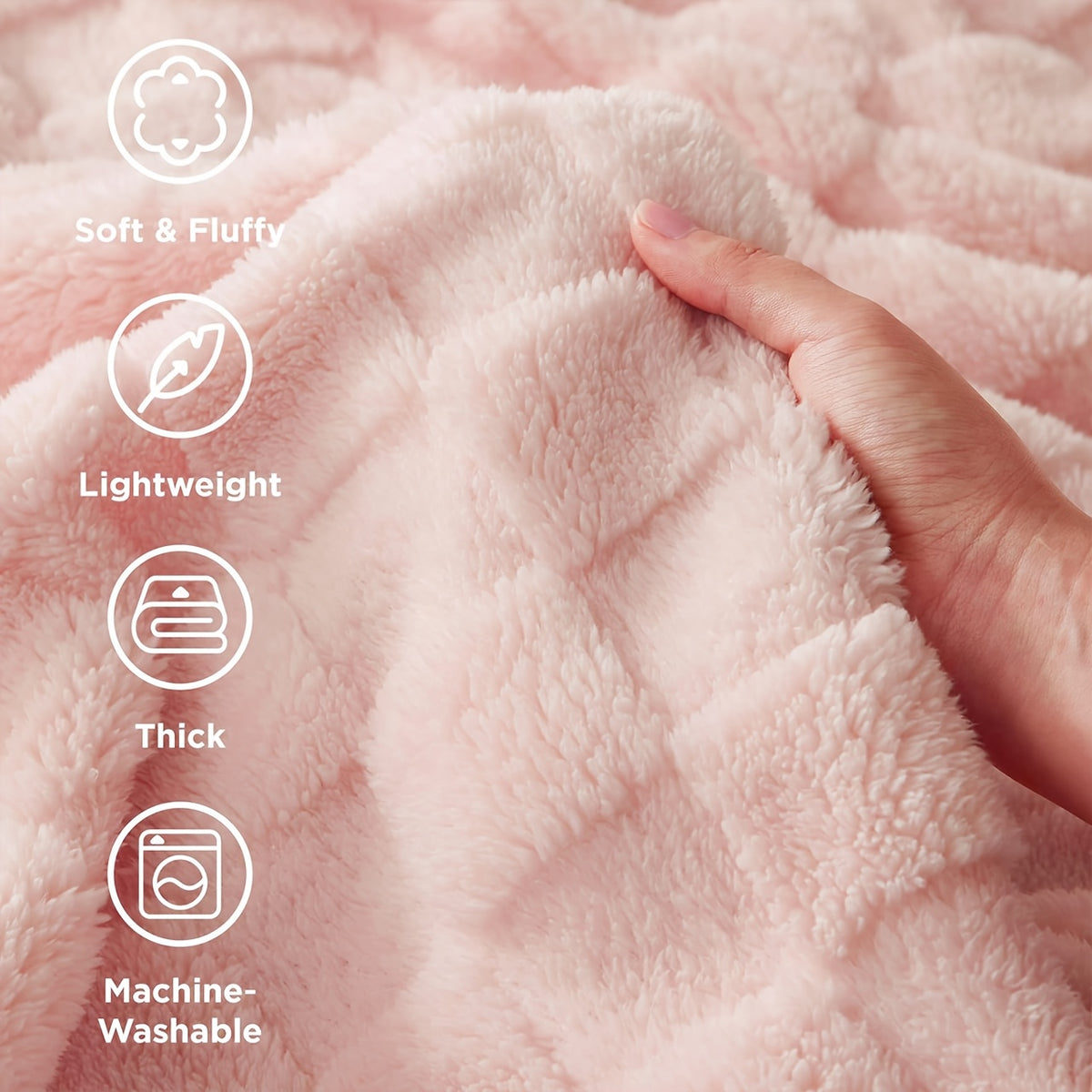 GentleSoft Throw Blanket for Couch - Checkered Fleece Blankets Christmas Gifts for Women Men Girls, Cute Soft Cozy Throw for Bedroom Home Decor Gifts for Couch, Cute, Soft, Cozy, Throw for All Season, TIWN, FULL, QUEEN SIZE, Machine Washable.