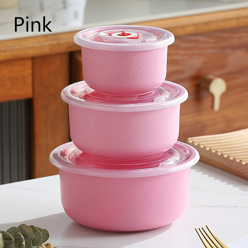 3/4pcs Large Capacity Plastic Refrigerator Storage Boxes - Keeps Fruit, Vegetable, Meat, Egg, Dumpling Fresh - Air-tight, Fresh-keeping, Easy-to-Clean, Stackable, Space-saving Kitchen Food Containers