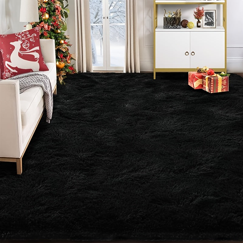 1pc Of Super Soft And Thickened Fluffy Living Room Rug, Soft Plush Rug, Bedroom Interior Rug, Fluffy Faux Fur Rug, For Living Room 8*10ft/96*120inch