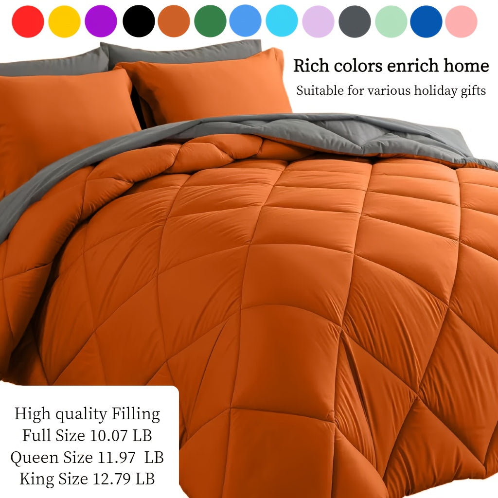 7-Piece Bed in a Bag Comforter Set, Soft Microfiber Bedding with Sheets, Pillowcases and Shams, 14-Inch Fitted Pocket in Full, Queen and King