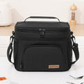 Reusable Insulated Lunch Bag with Adjustable Shoulder Strap, Leakproof Portable Cooler Tote for Men and Women, Office Meals, Travel, Beach and Picnics