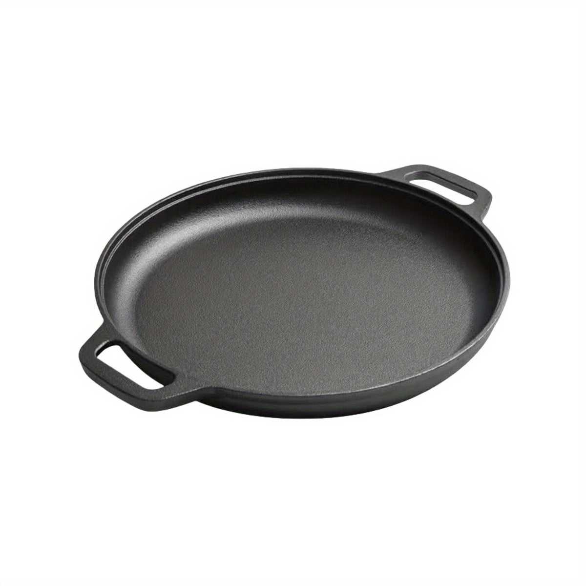 1/2/3pcs Cast Iron Pan, Pre Seasoned, Outdoor Camping Cookware Multifunctional, Non-stick, for Pizza Lovers, Home Kitchens, Outdoor Cooking, Durable, Even-Heating, Versatile, Compatible with All Stoves, Perfect for Home Kitchens And Outdoor Cooking