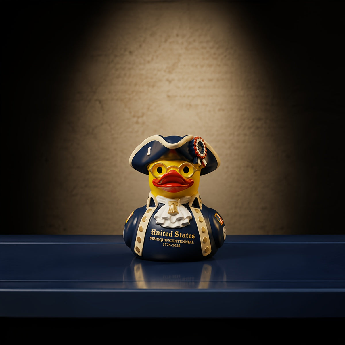 A 250th Anniversary Commemorative Edition Liberty Eagle Duck - 1776-2026 Memorial Collectible Resin Sculpture, Suitable for Placement in Multiple Scenes, Fully Loaded with Historical Commemorative Attributes, a Unique Cultural Symbol, an Exclusive