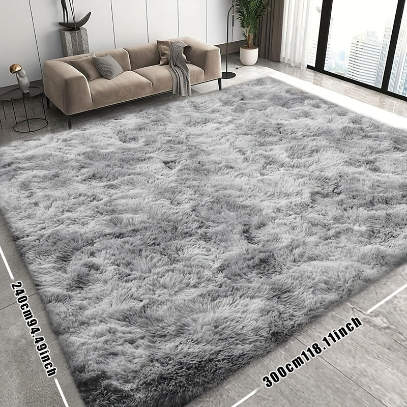 1pc Of Super Soft And Thickened Fluffy Living Room Rug, Soft Plush Rug, Bedroom Interior Rug, Fluffy Faux Fur Rug, For Living Room 8*10ft/96*120inch