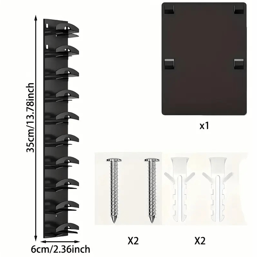 Baseball Cap Rack, Multi-functional Adhesive or Wall-drilled Installation Cap Rack, Multi-layer Cap Storage, Durable Plastic, Wall-mounted Cap Hook That Can Hold up to 20 Caps, Suitable for Closet Doors and Bedrooms, Cap Storage Organizer, a Must-hav