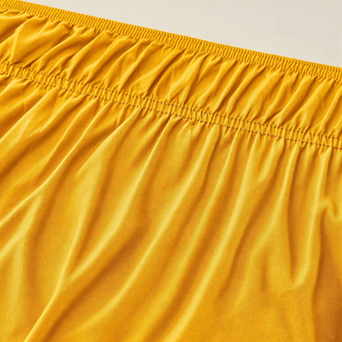 Leafy Sleep Elastic Bed Ruffle, Easy Wrap Around Ruffle, Microfiber Bed Skirt with Adjustable Elastic Belt 15 Inch Tailored Drop, Hotel Quality Bed Skirt, Fade Resistant, Easy Fit, Machine Washable